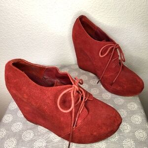 Sea Crew Lace Up Wedges size 7.5 (EU 38)